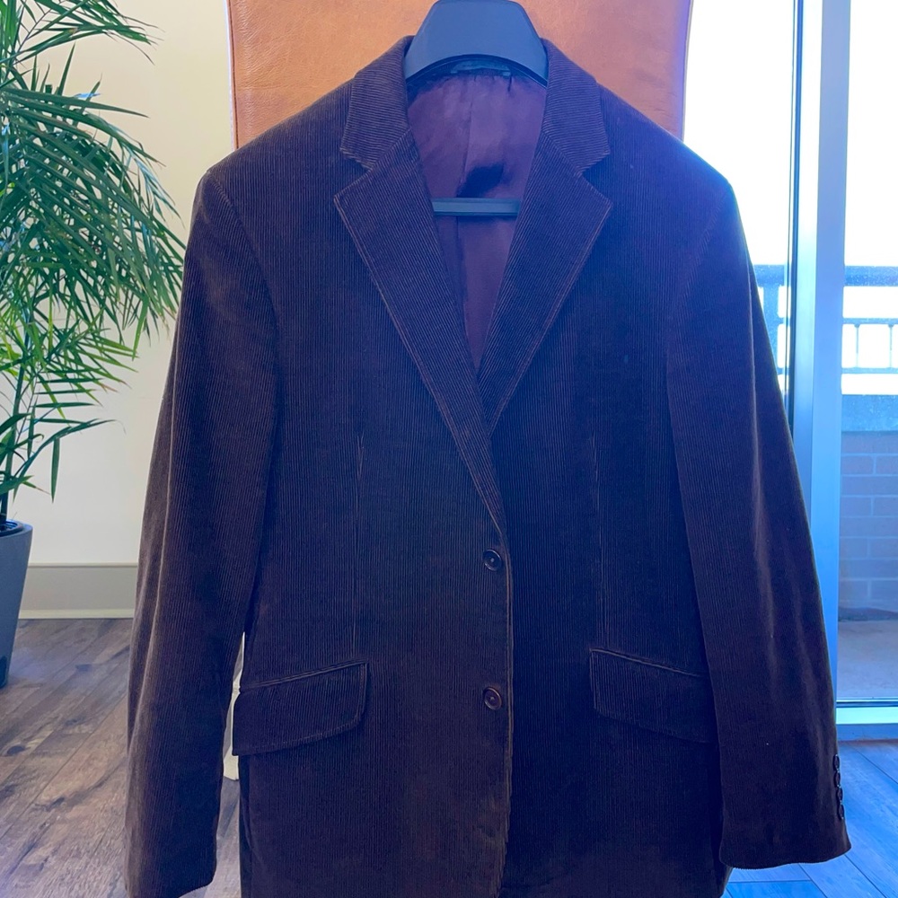 John Varvatos Corduroy Blazer 50S EUR Size